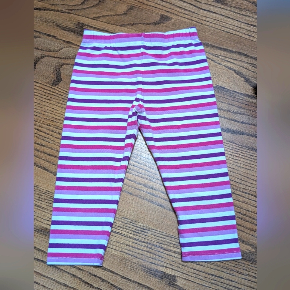 Kids Pekkle Capri Striped Leggings